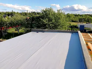 Haus nach Projekt „Mistika - S2.8“, Dorf Kukarino: Dach