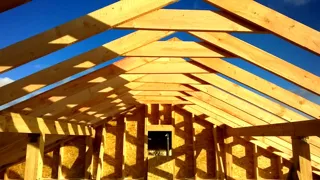 Özel projeli ev, Obninsk: çatı