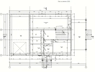 Custom-design house, Kostroma: project floor plan