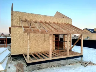 Custom-design house, Kostroma: second floor and attic floor
