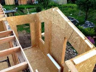 Haus nach individuellem Entwurf, Siedlung Borisoglebskiy: Wandmontage