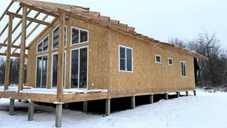 122 m² house built to a custom design, Alferevo village: completed house