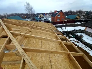 85 m² house built to a custom design, Rybinsk: roofing