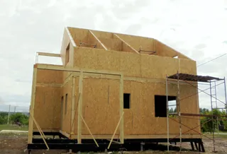 Haus nach Projekt „Michigan“, Galich: Obergeschoss und Dachgeschoss