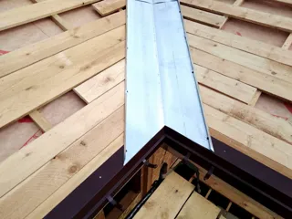 Custom-design house, Shurintsevo village: roofing