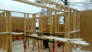 Haus nach Projekt „Elegant“, Rybinsk: Innenwände