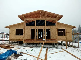 Custom-design house, Moscow Region: roofing