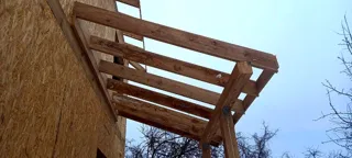 Haus 175 m² nach individuellem Projekt, Sarov: Dach