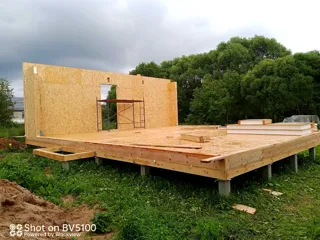Özel projeye göre 116 m² ev, Ankudinovo köyü: duvar montajı