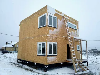 Haus nach Projekt „Stil 108“, Siedlung Yaroslavka