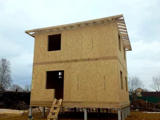 85 m² house built to a custom design, Rybinsk: completed house