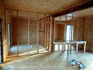 102 m² house, “Mistika - E2.8” design, Tutaev: interior partitions