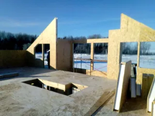 Haus nach individuellem Entwurf, Dorf Ivanovskoe: Wandmontage