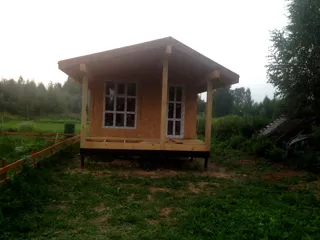 Dacha house, “Nezhnost 3” design, Ivanovo Region: finished building