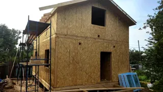 104 m² yazlık ev, “Zareçe” projesi, Ivanovo: ikinci kat ve çatı katı