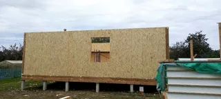 Haus nach individuellem Entwurf, Gebiet Wladimir: Wandmontage