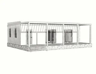 Haus nach Projekt „Mistika - S2.8“, Narofominsk: Projektvisualisierung