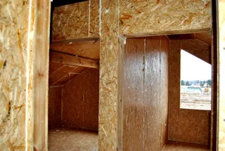 Haus nach Projekt „Sefir“, Siedlung Dubna: Innenwände