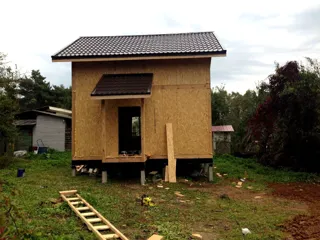 Haus nach Projekt „Alfa“, SNT „Druschba“: Fertiges Haus