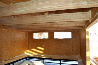 Haus nach Projekt „Arizona“, Gebiet Nischni Nowgorod: Innenwände