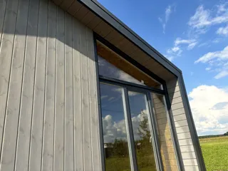 Haus nach Projekt „Barnhouse 84.2“, Dorf Ivantsevo: Fertiges Haus