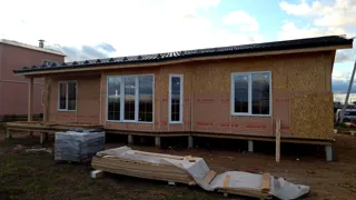 Haus 143 m², Projekt „Wuokatti“, Gebiet Kostroma: Fenster und Türen