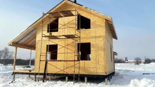 Haus nach Projekt „Dmitrowo“, Dorf Lupychevo: Fertiges Haus