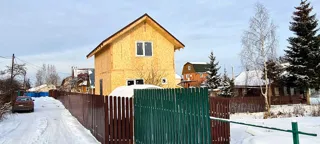 Datscha nach Projekt „Kleines Ferienhaus“, Region Leningrad: fertiges Gebäude