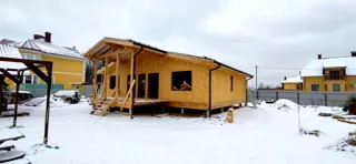 Haus 147 m², Projekt „Eger“, Siedlung Sosny: fertiges Haus