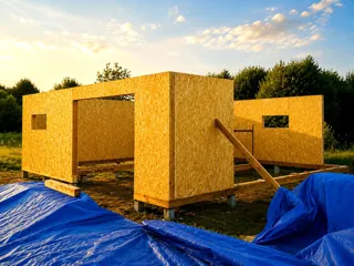 Garage nach individuellem Projekt, Gebiet Moskau: Wandmontage