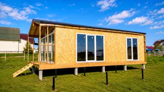 Haus nach individuellem Entwurf, Gebiet Iwanowo: fertiges Gebäude
