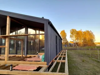 Haus nach Projekt „Barnhouse 110“, Dorf Ivantsevo: Fertiges Haus
