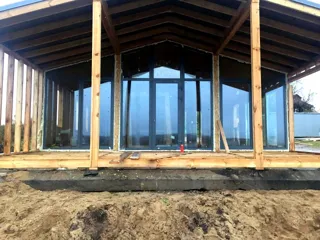 Haus nach Projekt „Barnhouse 76.1“, Dorf Zolotoruche: Innenwände