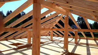 Haus 105 m² nach individuellem Projekt, Dorf Toporok: Dach