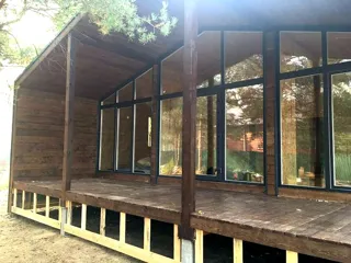 Datscha nach Projekt „Barnhouse 76.1“, Gebiet Wladimir: fertiges Gebäude