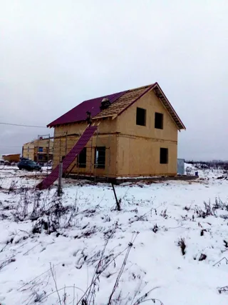 Haus nach individuellem Entwurf, Kostroma: fertiges Gebäude
