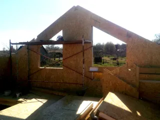 House based on the “Zefir” design, Fedchikha village: second floor and attic