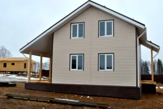Haus nach Projekt „Radoniza“, Dorf Kadnikovo: Fertiges Haus