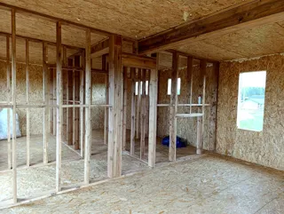 Haus nach individuellem Projekt, Gebiet Iwanowo: Trennwände