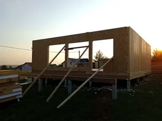 155 m² ev, özel proje, 4-Sadovıy Kvartal yerleşimi: duvar montajı
