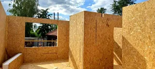 Haus 112,5 m² nach individuellem Projekt, Ivanovo: Wandmontage