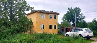 Haus 123,5 m² nach individuellem Projekt, Furmanov: Fassadenverkleidung