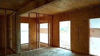 “Yaroslavl” projeli ev, “Levil” konut sitesi: iç bölme duvarları