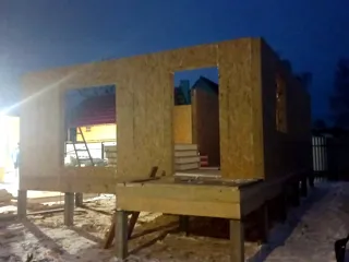Özel projeye göre 85 m² ev, Kineshma: duvar montajı