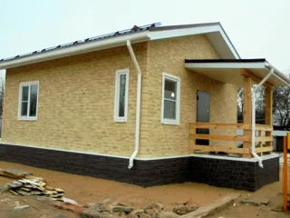 Haus nach Projekt „Finnisch 50“, Murom: Fertiges Haus