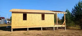 Haus 61,2 m² nach individuellem Projekt, Dorf Shashmurka