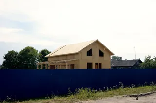 “Fin tarzı 203.93” projesine göre ev, İvanovo bölgesi: proje planı