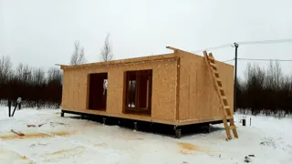 Haus nach Projekt „Mistika - S2.5“, Dorf Degtyarevo: Fertiges Haus