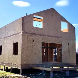 Haus nach Projekt „Jessentuki 8x8“, Gebiet Iwanowo: Obergeschoss und Dachgeschoss