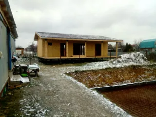 Haus nach Projekt „Korsar - D2.8“, Dorf Yakovlevo: Fertiges Haus